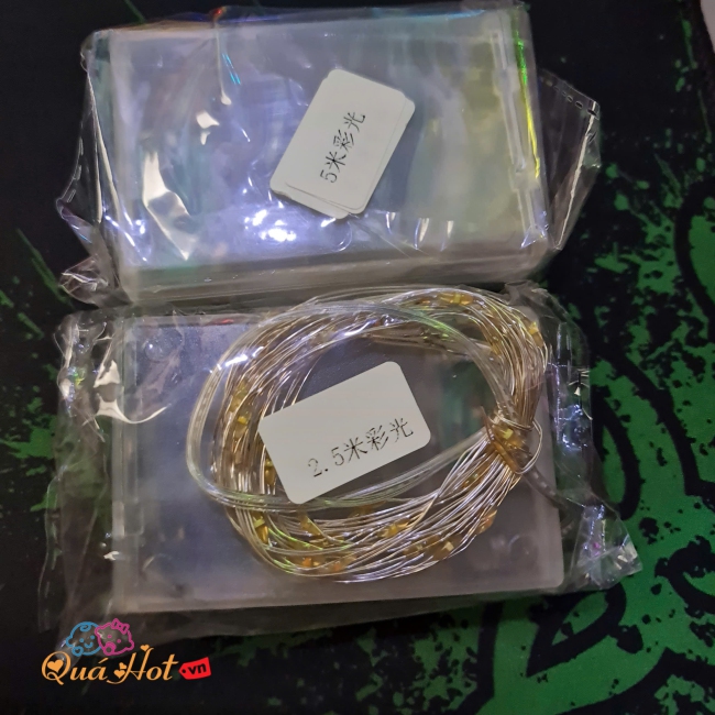 Dây Đèn Led 7 Màu Trang Trí Quà Trặng