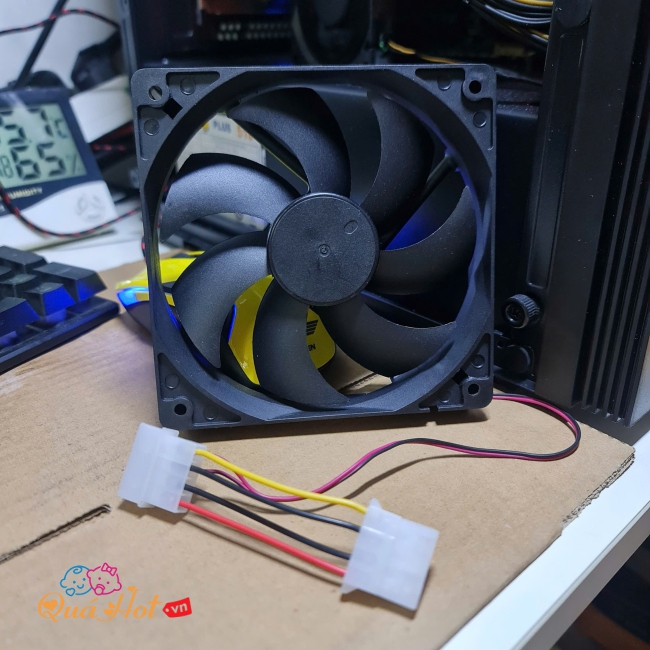 Quạt Fan Tản Nhiệt Case Pc 12cm